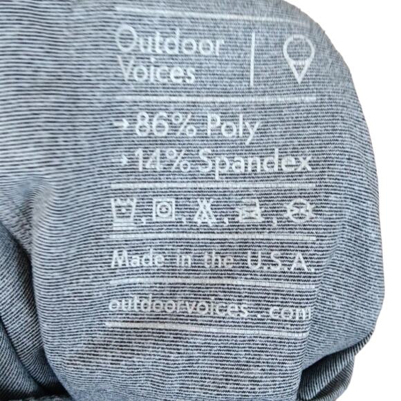 Outdoor Voices Women's Sunday Sweatpants Light Gray Joggers - Picture 3 of 4